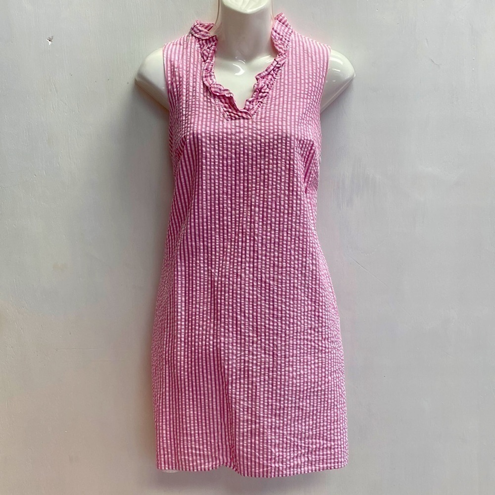 Crown & Ivy seersucker dress